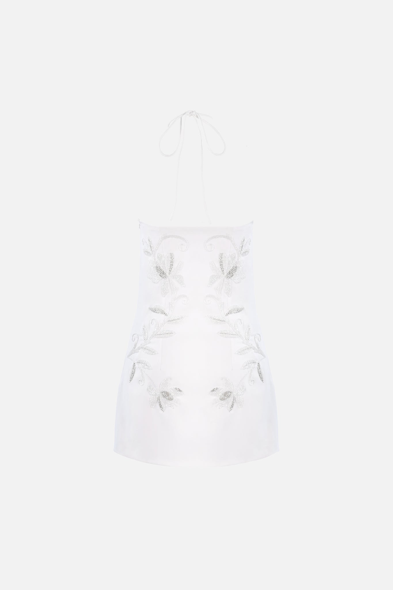 Sonia Beaded Dress — Ivory