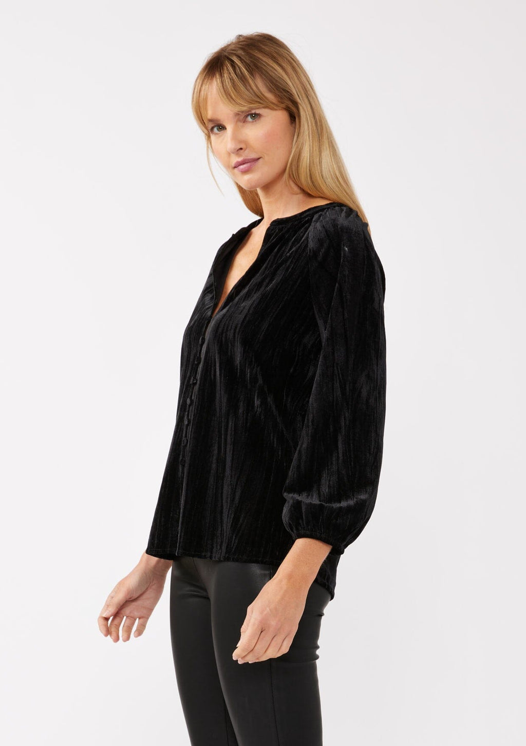 Estela Velvet Blouse