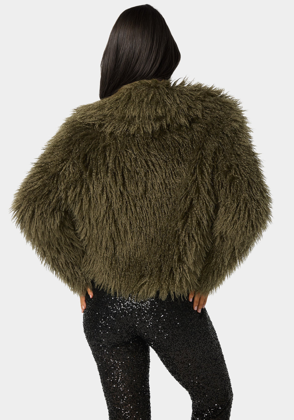 Luxurious Faux Fur Jacket