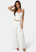 Fitted Linen Bustier