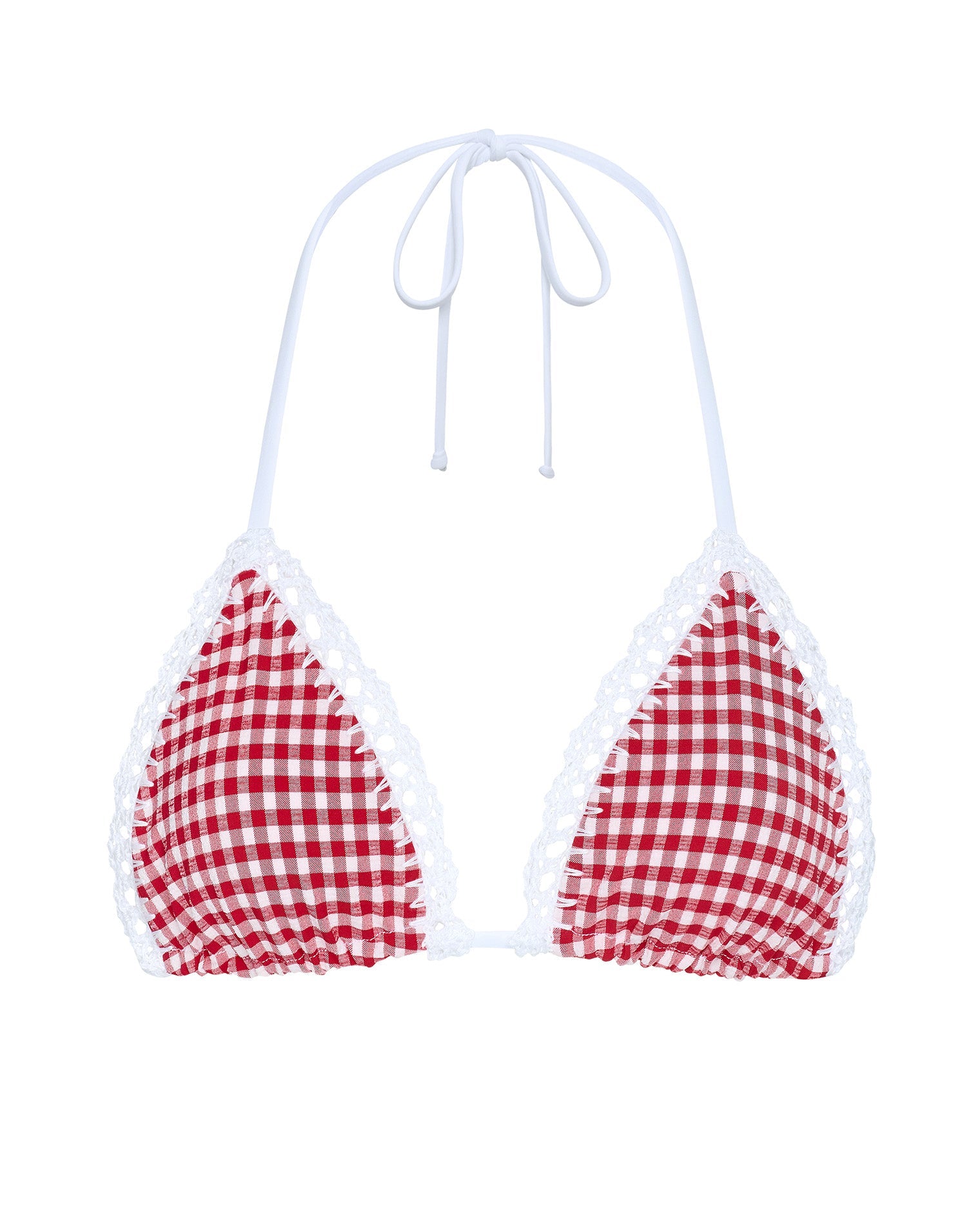 Samba Bikini Top - Lipstick Red