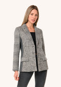 Blakely Patchwork Plaid Blazer