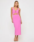 Camille Dress - Hottest Pink