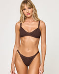 Tyla Bikini Top - Espresso