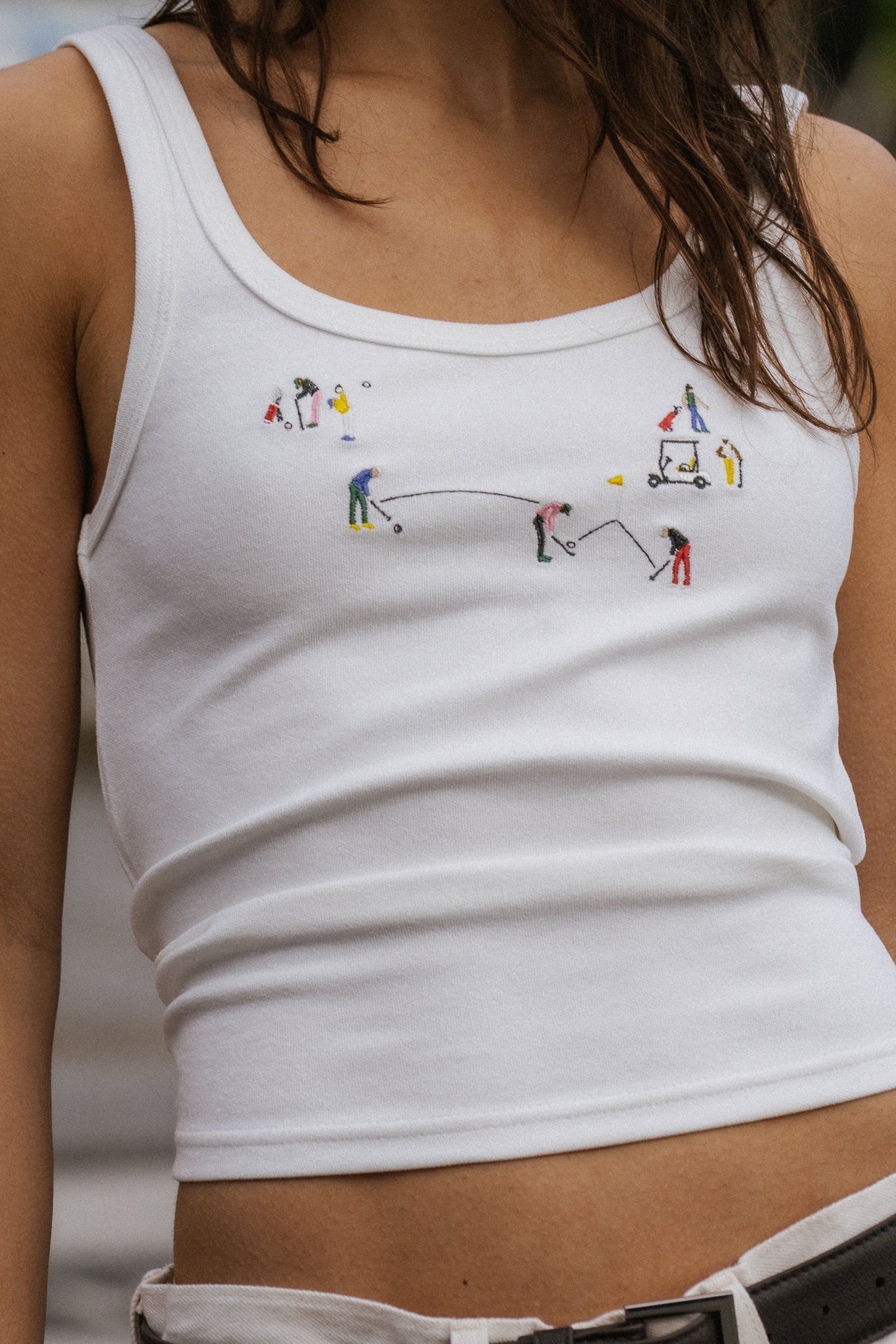 Golf Scene Tank