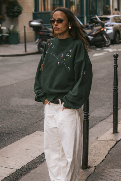 Golf Scene Crewneck