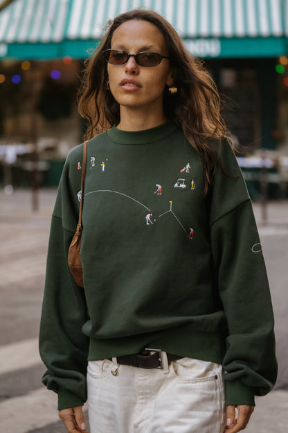 Golf Scene Crewneck
