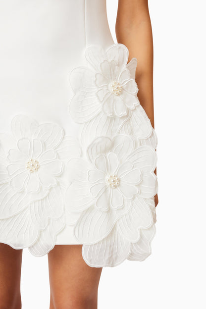 Janelle Mini Dress In White