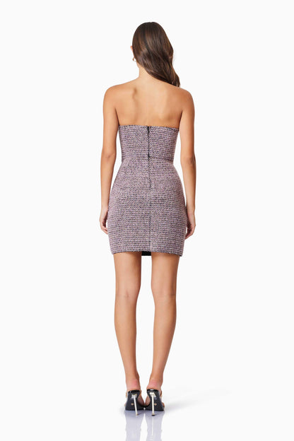 Magnolia Party Mini Dress In Purple