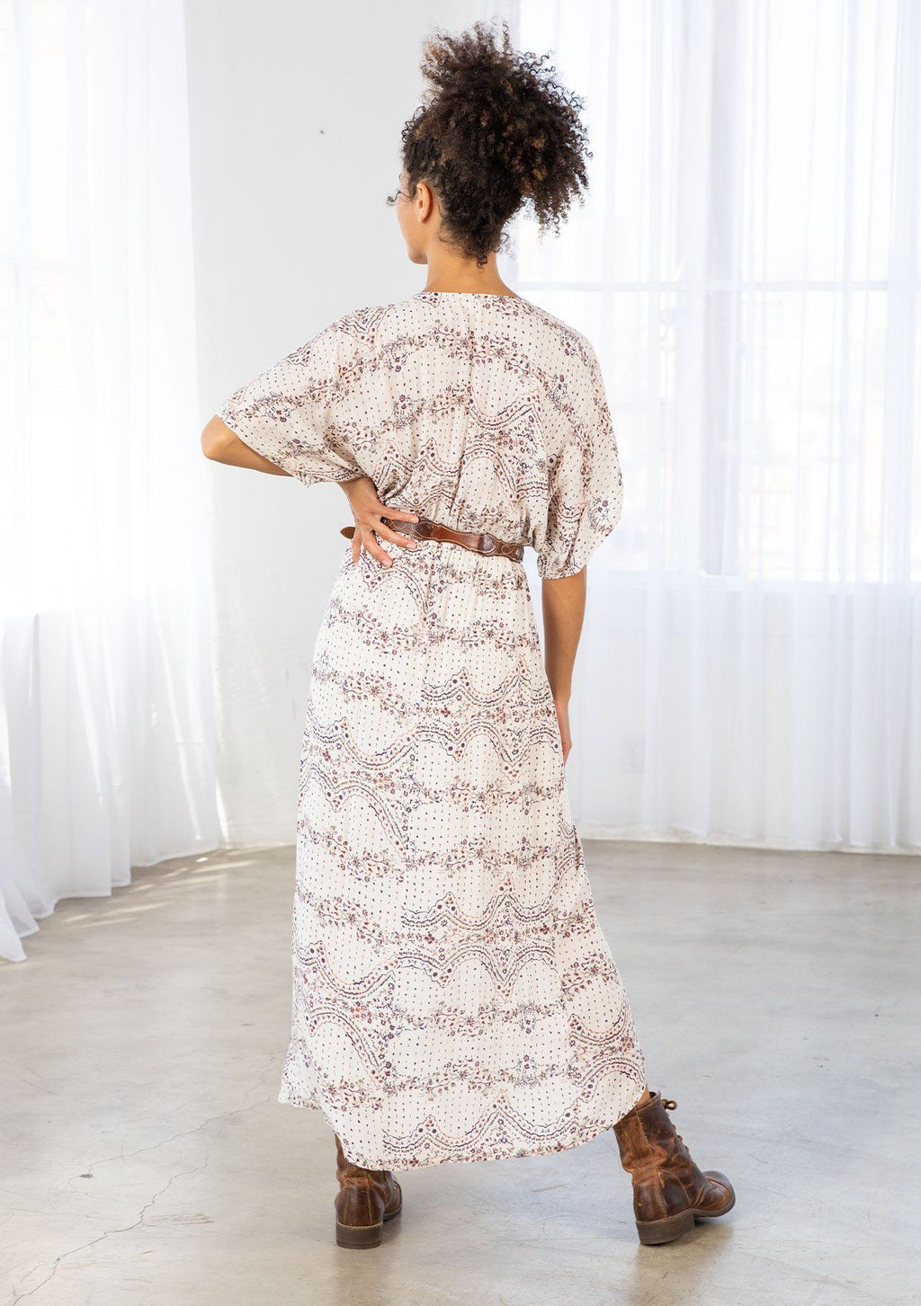 Acacia Floral Midi Dress