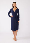 Socialite Sweater Wrap Dress