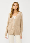Melly Border Striped Cardigan