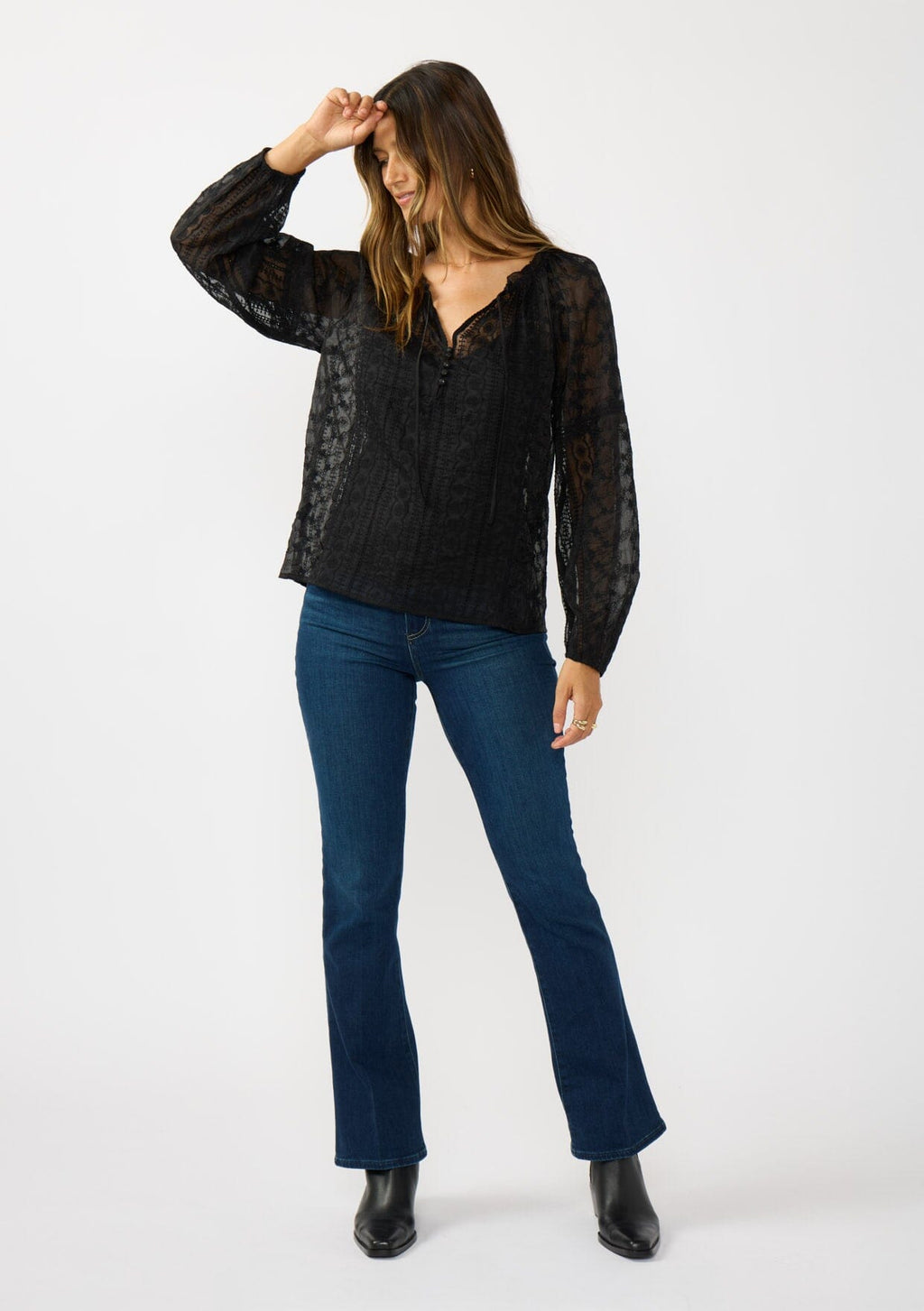 Moonlace Embroidered Blouse