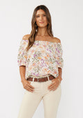 Maris Off Shoulder Floral Top