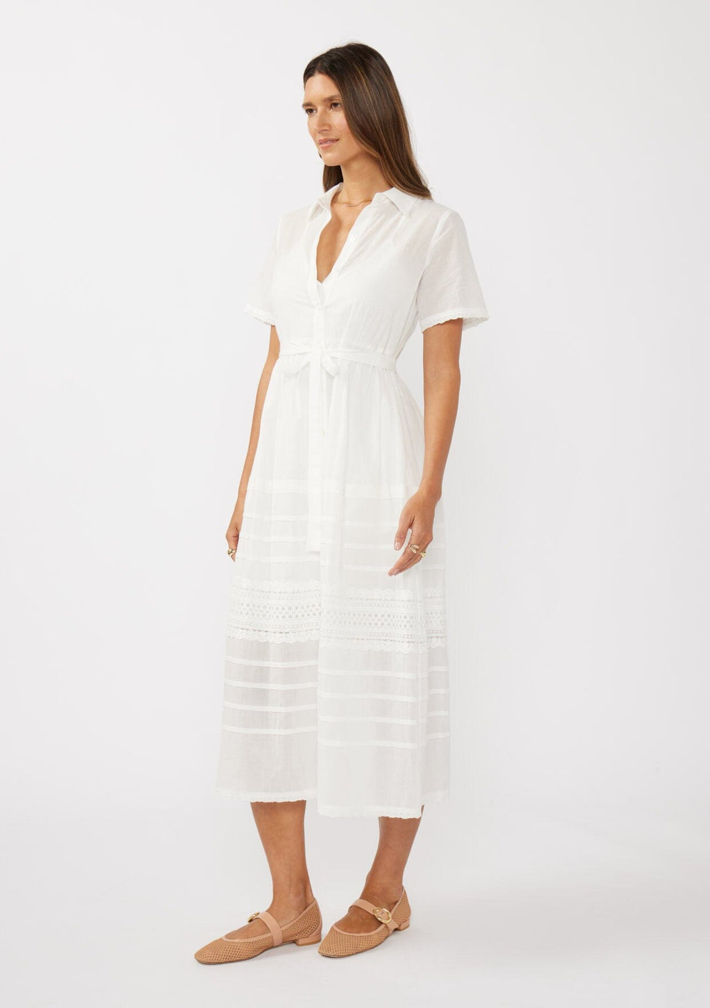 Endless Dream Midi Shirt Dress