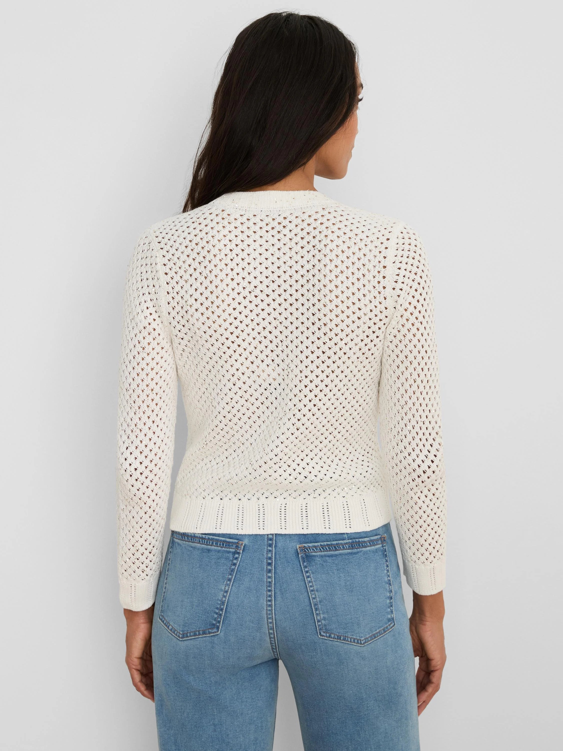 Sequin Glow Cardigan