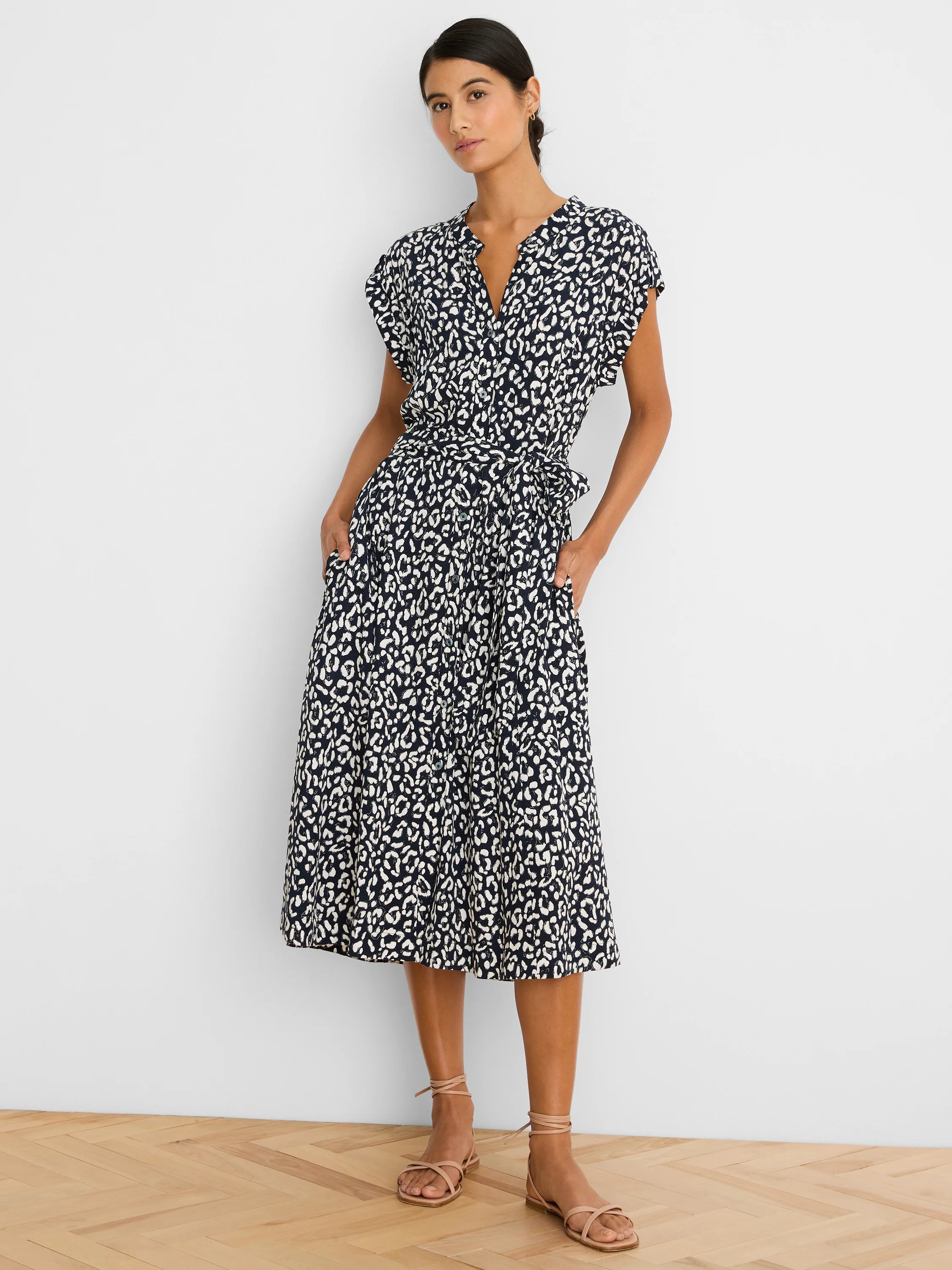 Leopard Sketch Sonni Dress