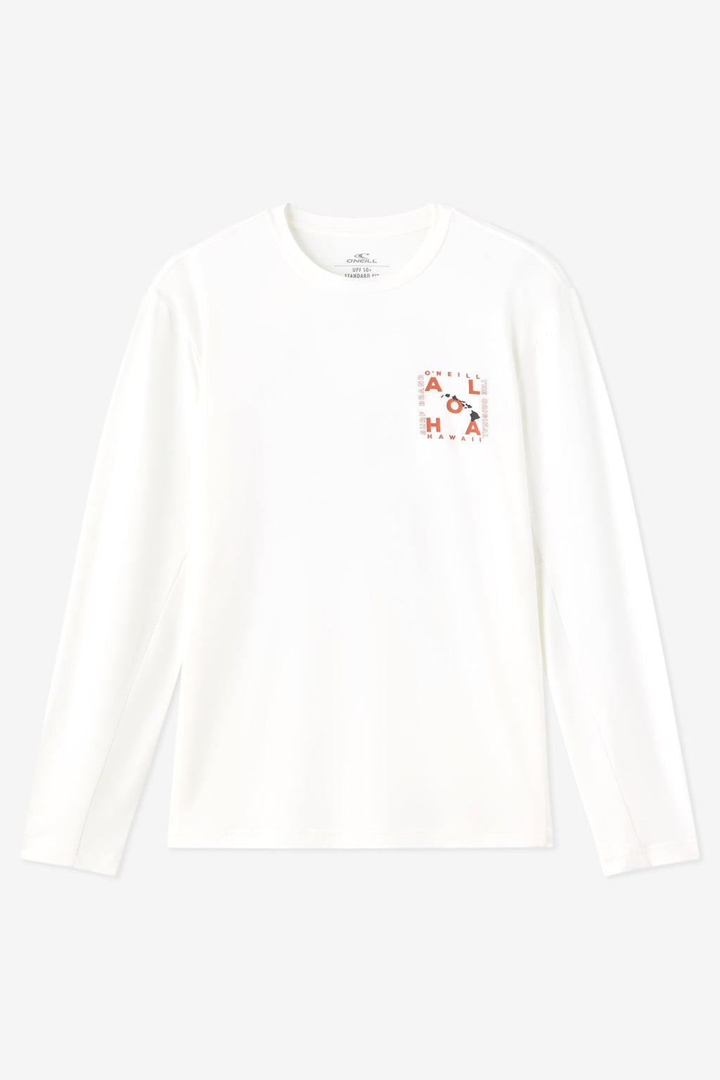 Hawaii Layout UPF Long Sleeve Standard Fit Tee