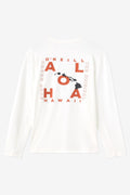 Hawaii Layout UPF Long Sleeve Standard Fit Tee