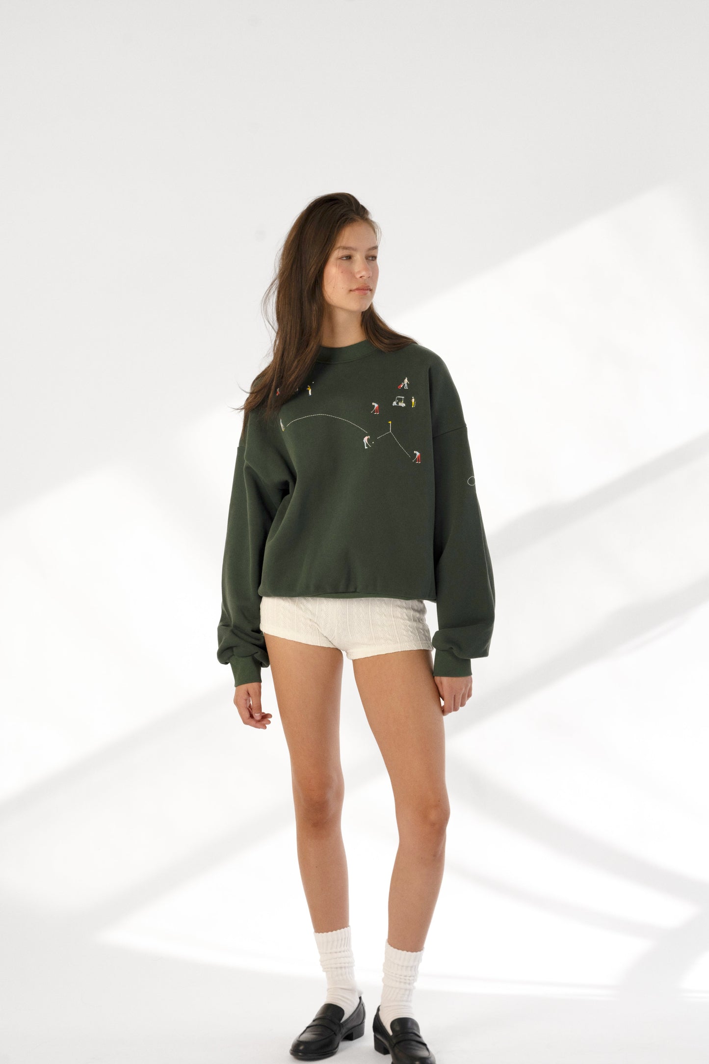 Golf Scene Crewneck