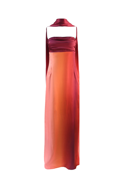 Vivia Scarf Dress — Aurora