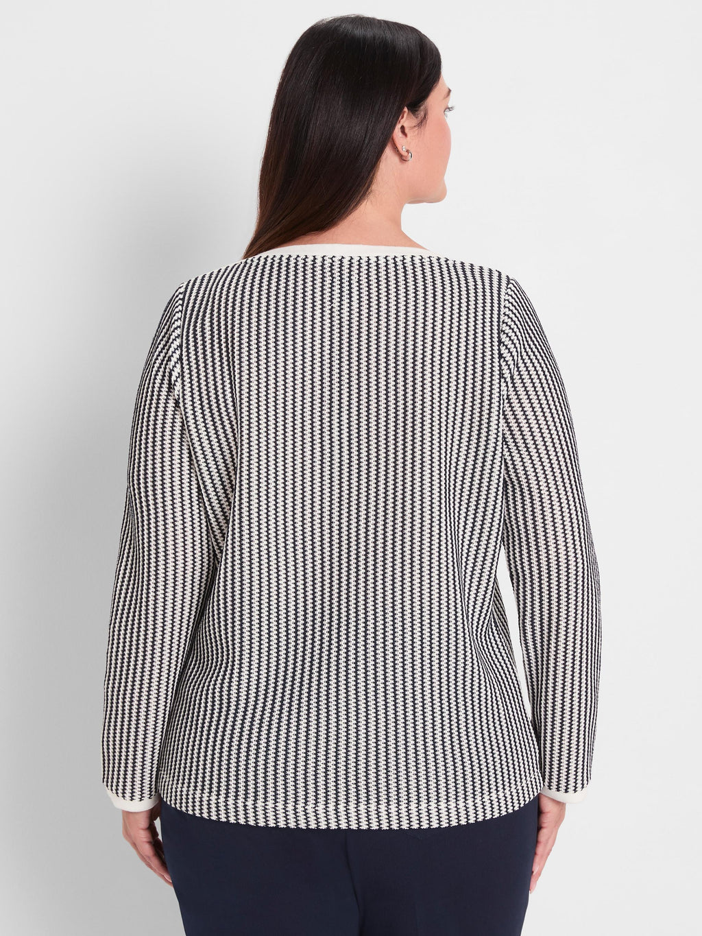 Zig Zag Knit Top